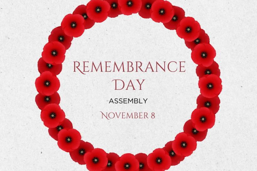 Remembrance Day Assembly (November 8, 2024) Royal Oak Middle